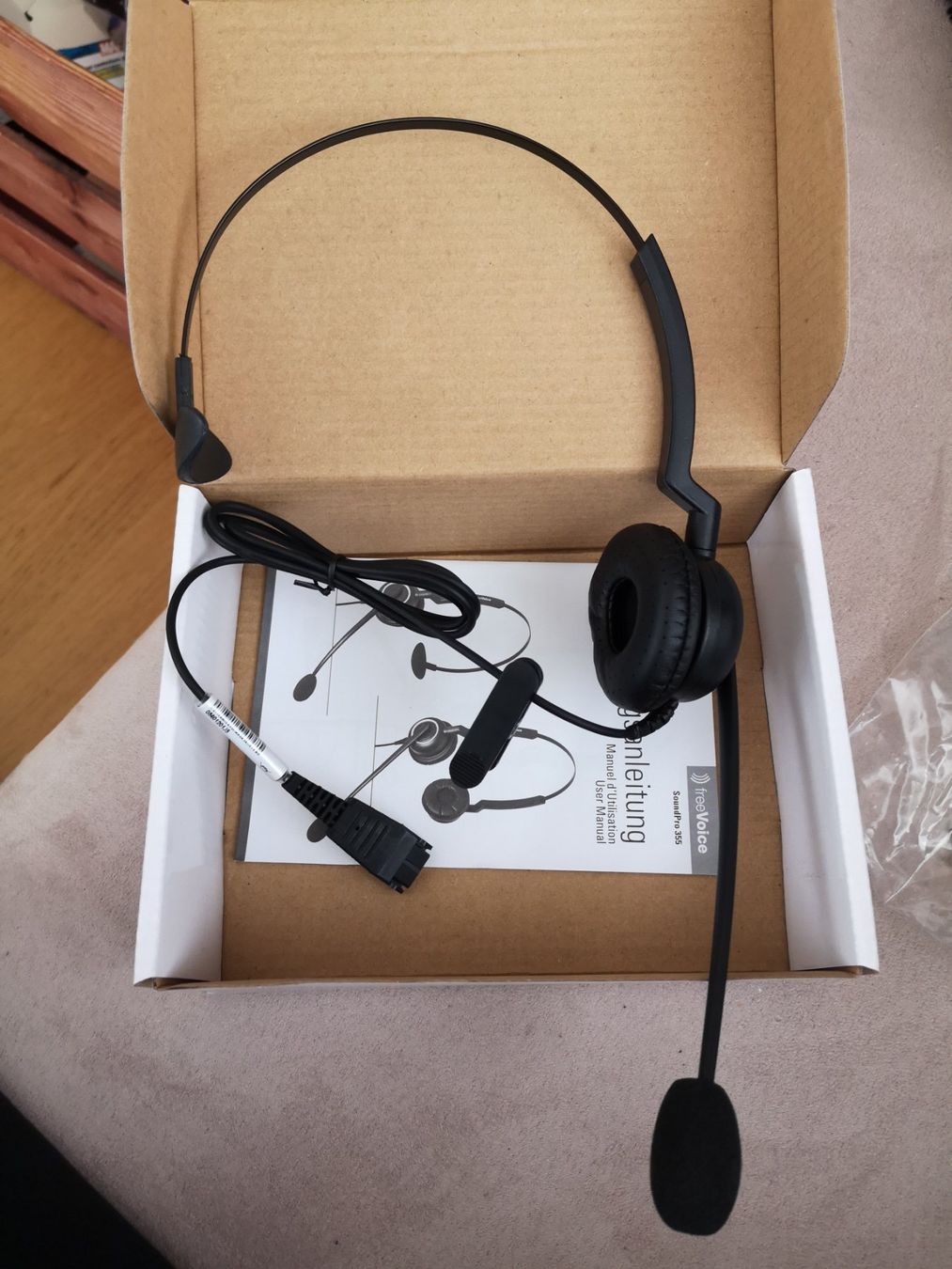 Casques audio: Kopfhörer Mono Headset – Neuf avec emballage d'origine à Lostorf par rubileo 3