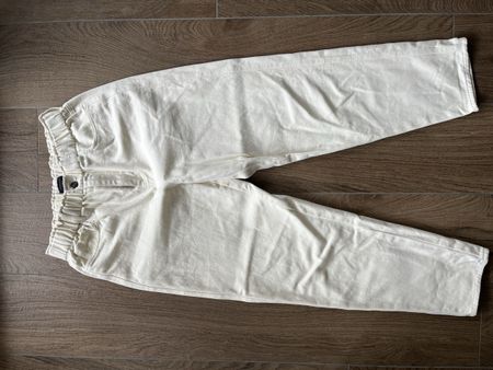 Pantalon Manor crème taille 38