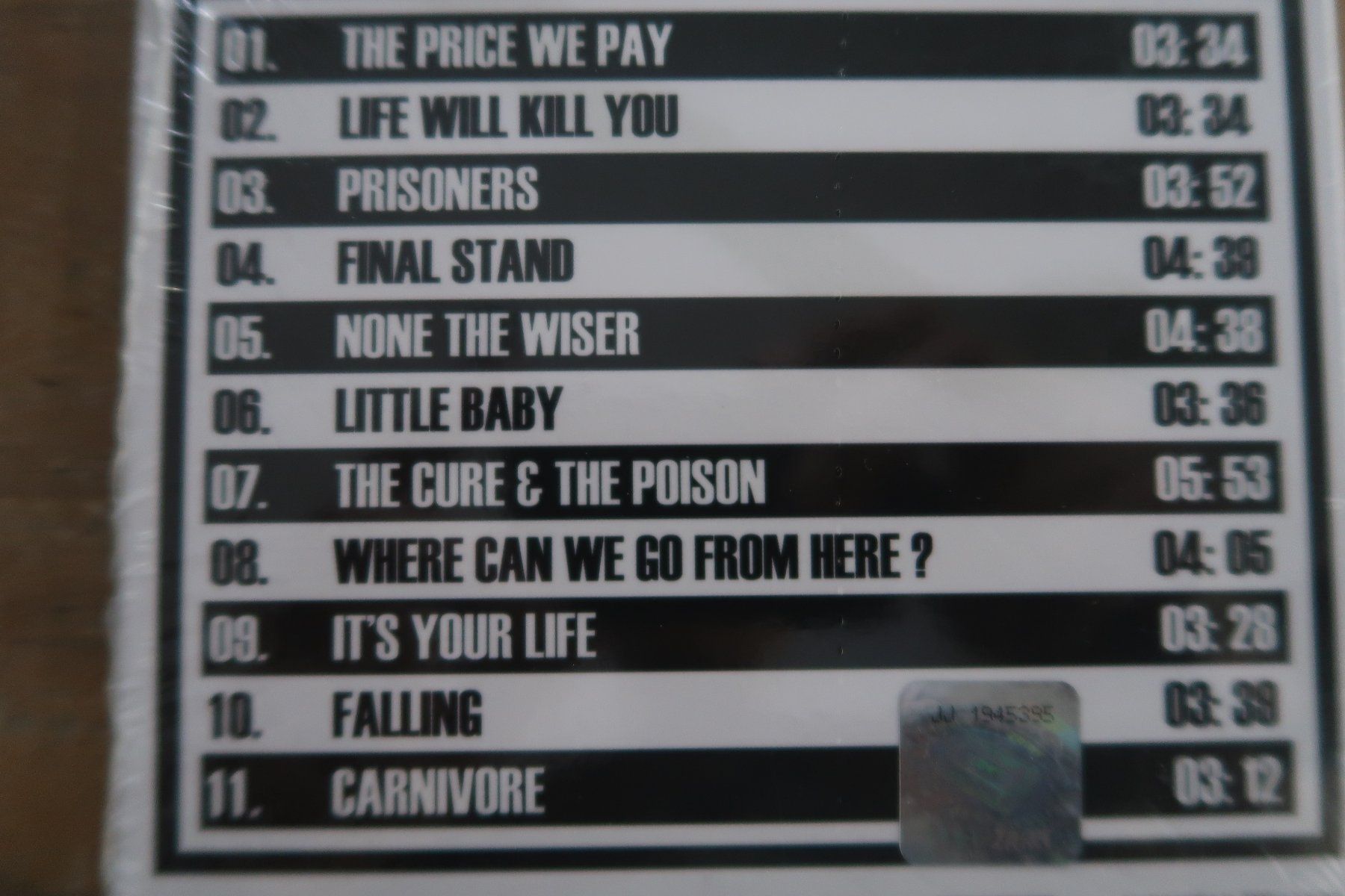 CDs: CLAWFINGER - LIFE WILL KILL YOU - NEUE OVP CD – Neu und originalverpackt aus Basel von Patiscat 3