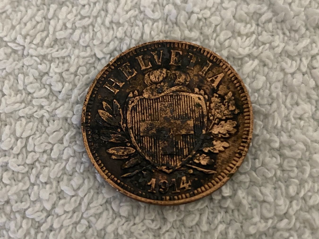 Tutti le monete: 2 centimes/Rappen 1914 – Usato da Nyon venduto da Ilmi09