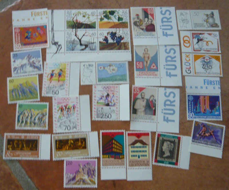 Alle Briefmarken: Briefmarken FL – Gebraucht aus Ruggell von Btt
