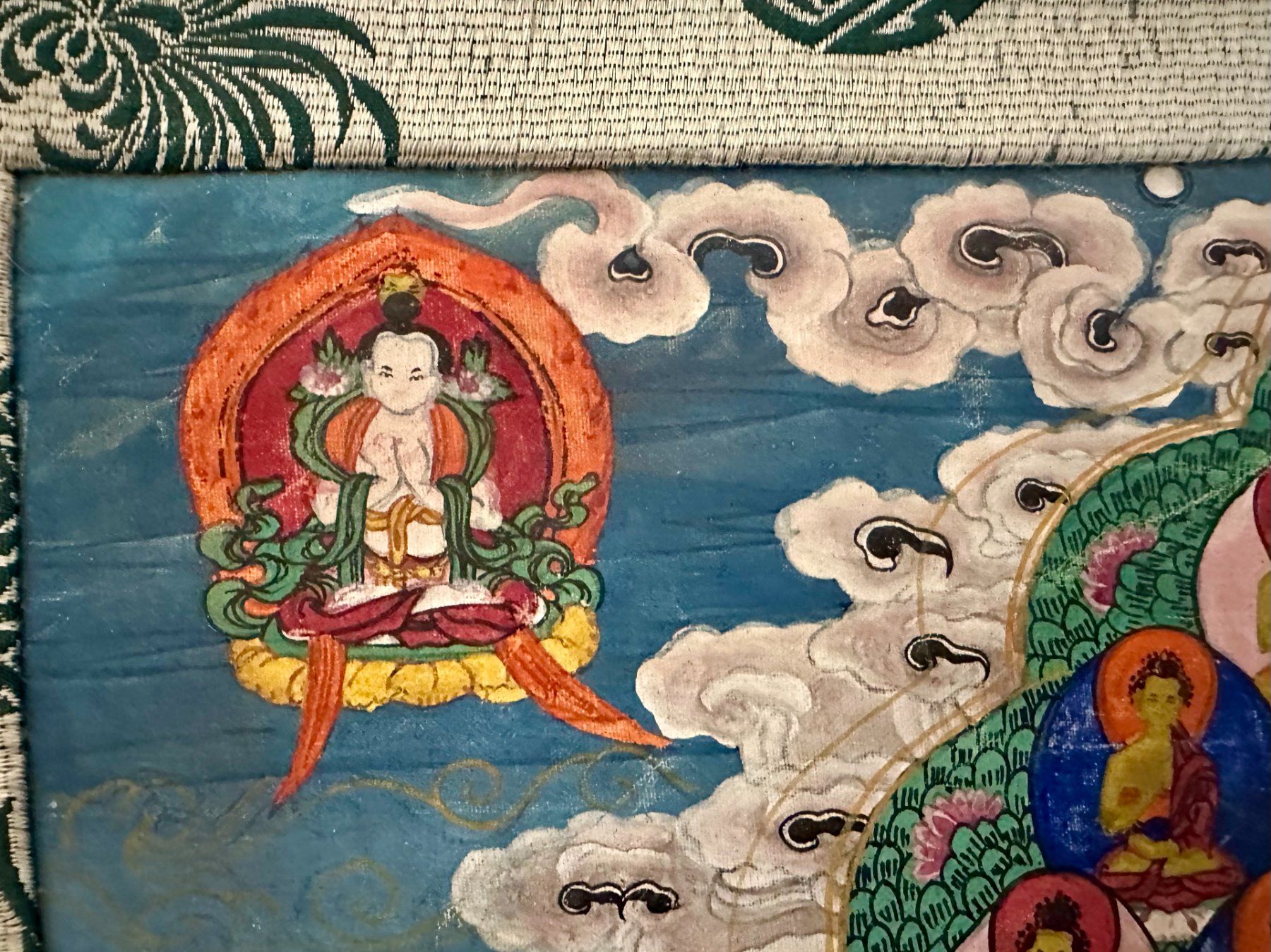 Dipinti: Thanka Buddha Tibet Nepal alt – Usato da Basel venduto da chinarh891 5
