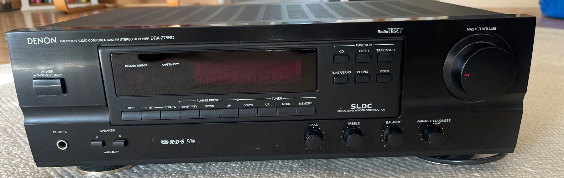 Denon Ricevitori: Denon DRA-275RD Stereo Receiver schwarz – Usato da Zufikon venduto da Cb81 2