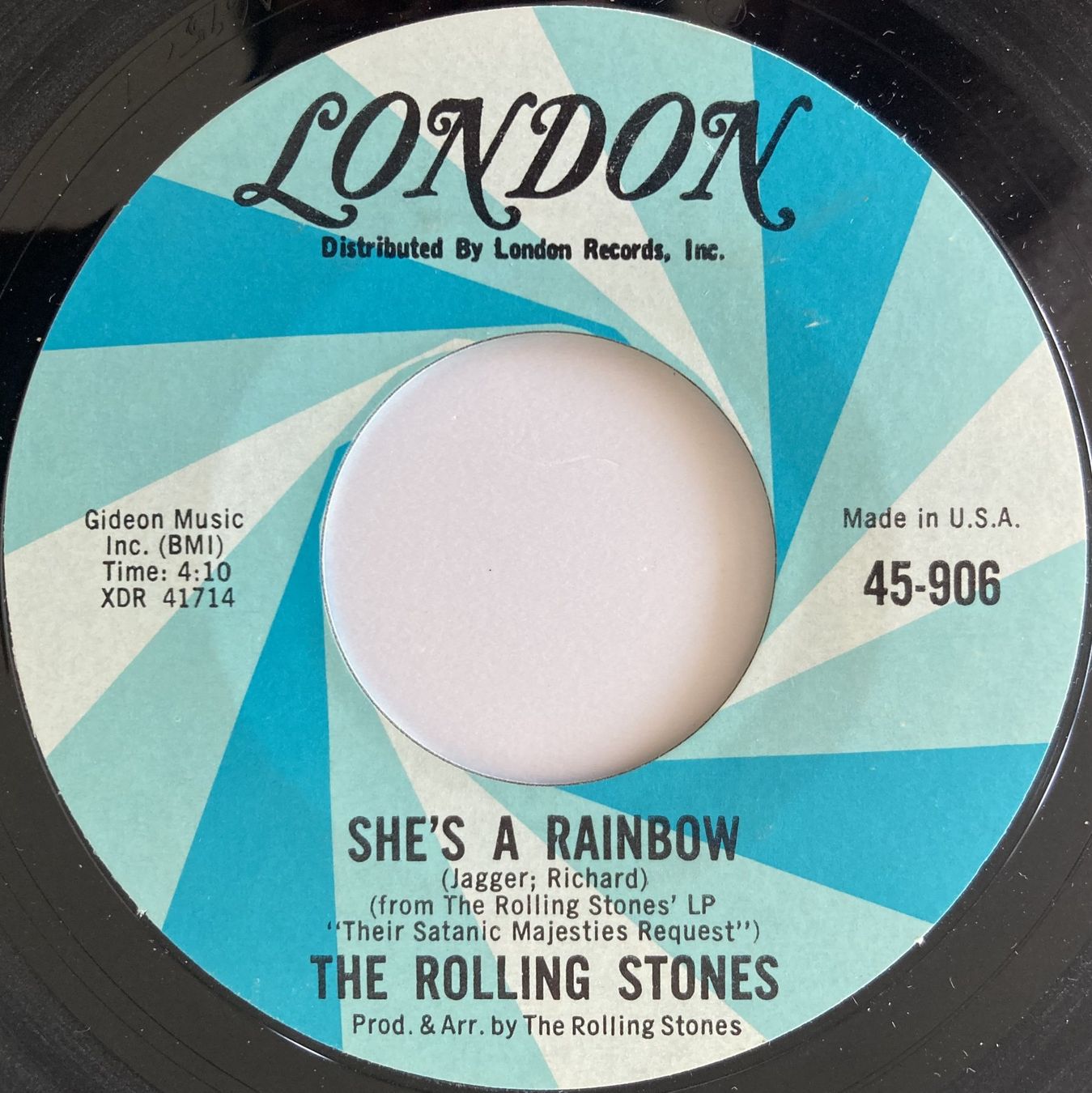 Schallplatten: ROLLING STONES - SHE'S A RAINBOW – Gebraucht aus Bottens von hotter-than-hell 2