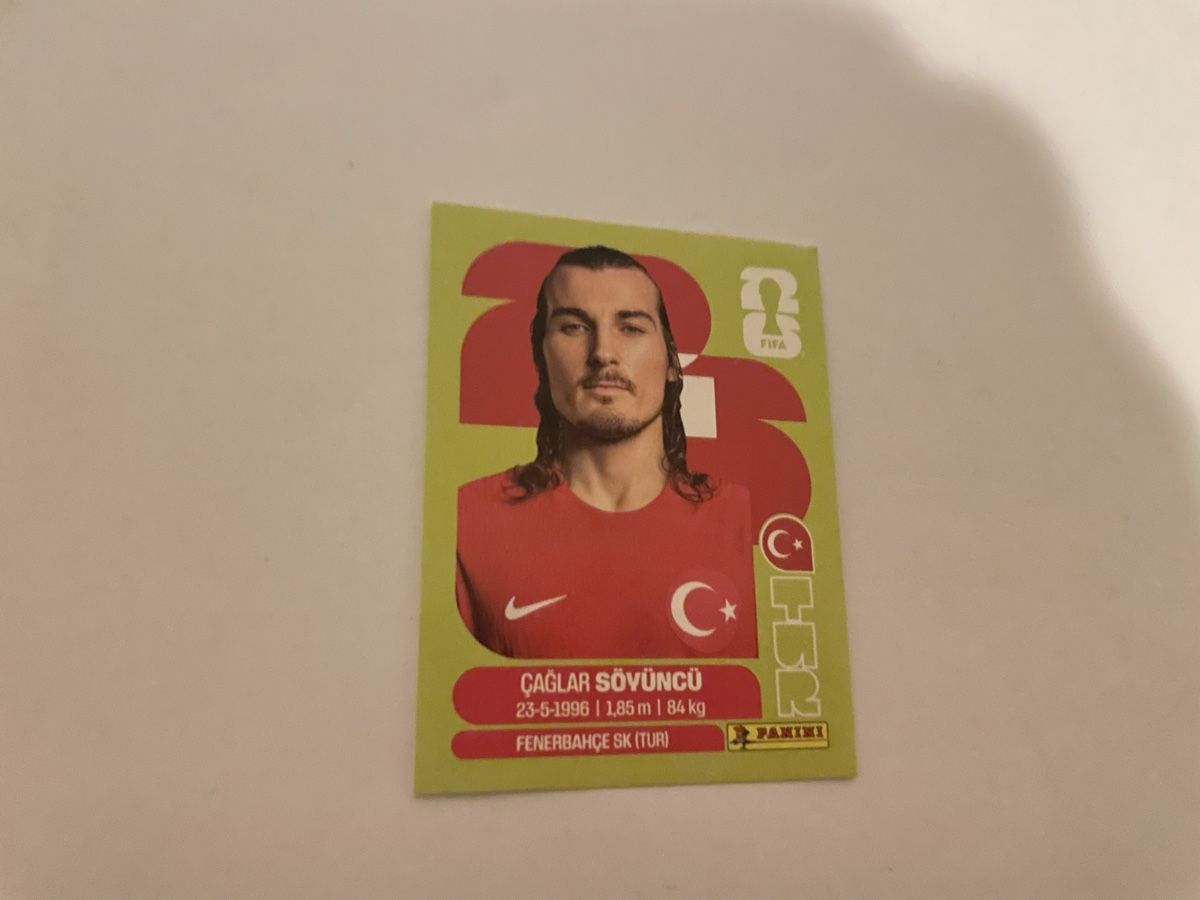 Panini Carte collezionabili: FIFA WM 2026 Caglar Sövüncü TUR 6 – Nuovo (secondo la descrizione) da Winterthur venduto da Cobraforce