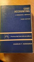 Cost Accounting a Managerial Emphasis - Charles T. Horngren