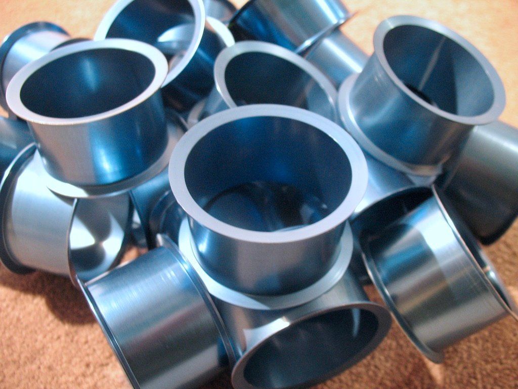 Kit bricolage: 25x Aluminium Ring Spule Metall Trommel Metallic hellblau – Nuovo (secondo la descrizione) da Wil ZH venduto da Arbolero 8