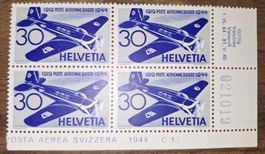 Flugpost F39 ** leichte Druckverschiebung Flügel