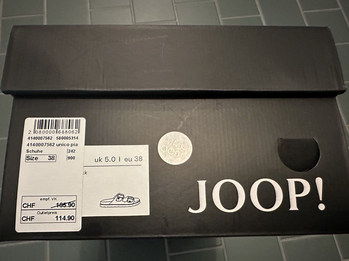Joop Scarpe da donna: Joop Sandale schwarz Damen – Nuovo (secondo la descrizione) da Winterthur venduto da AngiDi 4