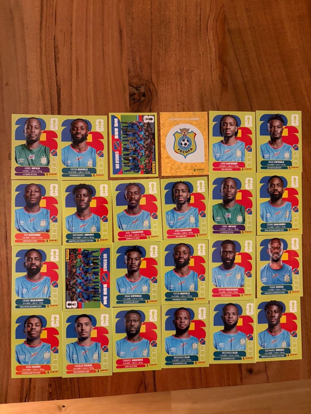 Panini Carte collezionabili: Panini Kongo COD 2026 – Usato da Solothurn venduto da rah_g92d