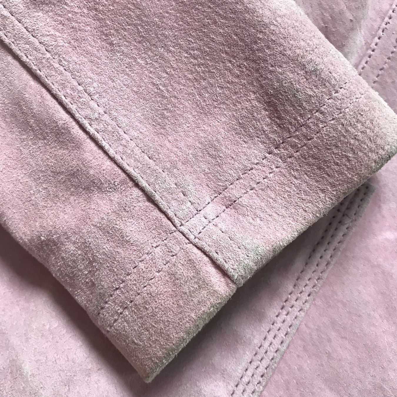 C&A Giacche: Schöne rosa Leder Jacke, Grösse 40 – Usato da Turbenthal venduto da fuhrer3 4