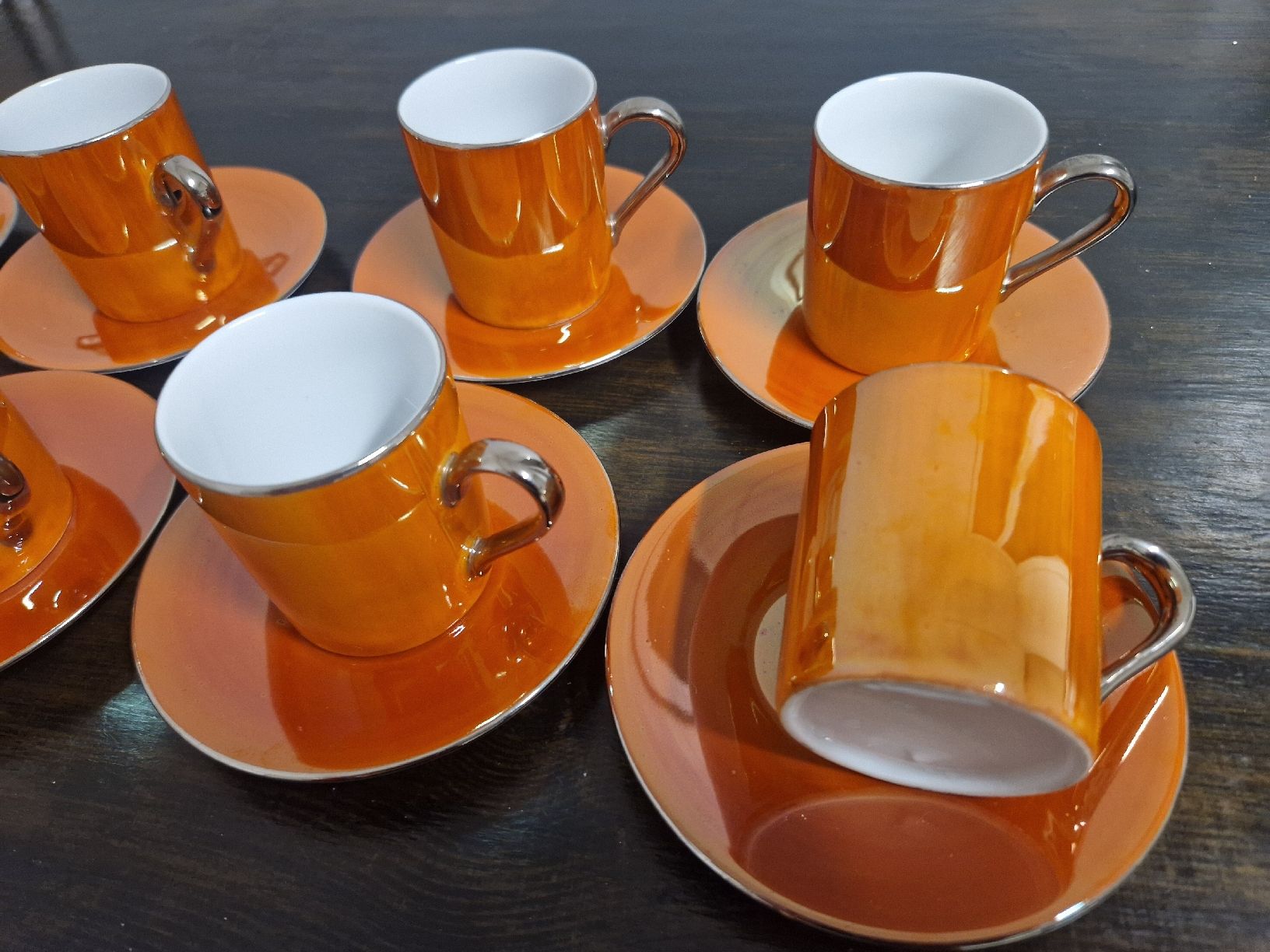 Set di piatti: Espressotassen mit Unterteller 8er Set von LSA – Nuovo (secondo la descrizione) da Küsnacht ZH venduto da 2011_ 6
