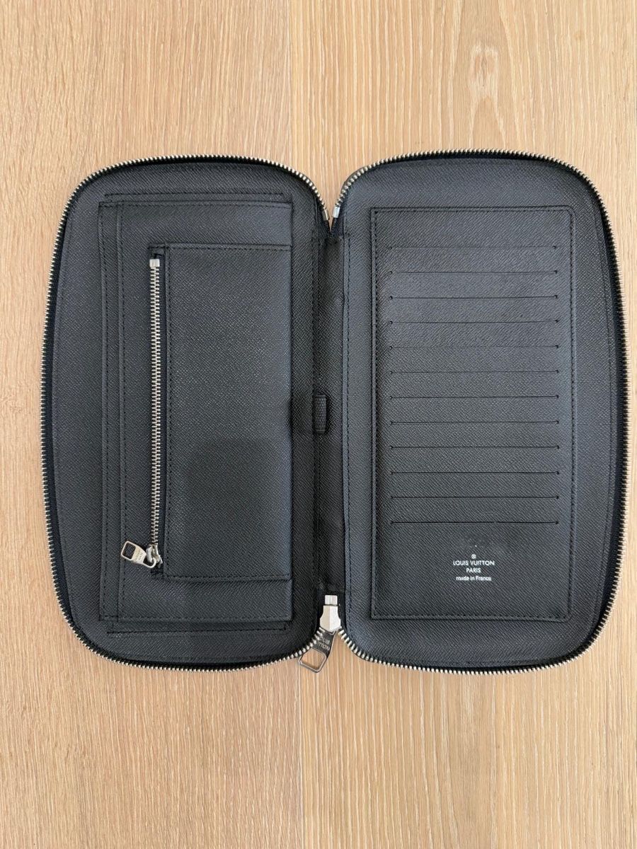 Louis Vuitton Portafogli: Louis Vuitton Zippy Horizontal Damier Graphite – Nuovo (secondo la descrizione) da Marly venduto da gia_s95r 3