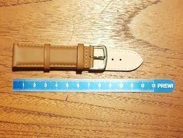 22mm Bracelet de montre en cuir