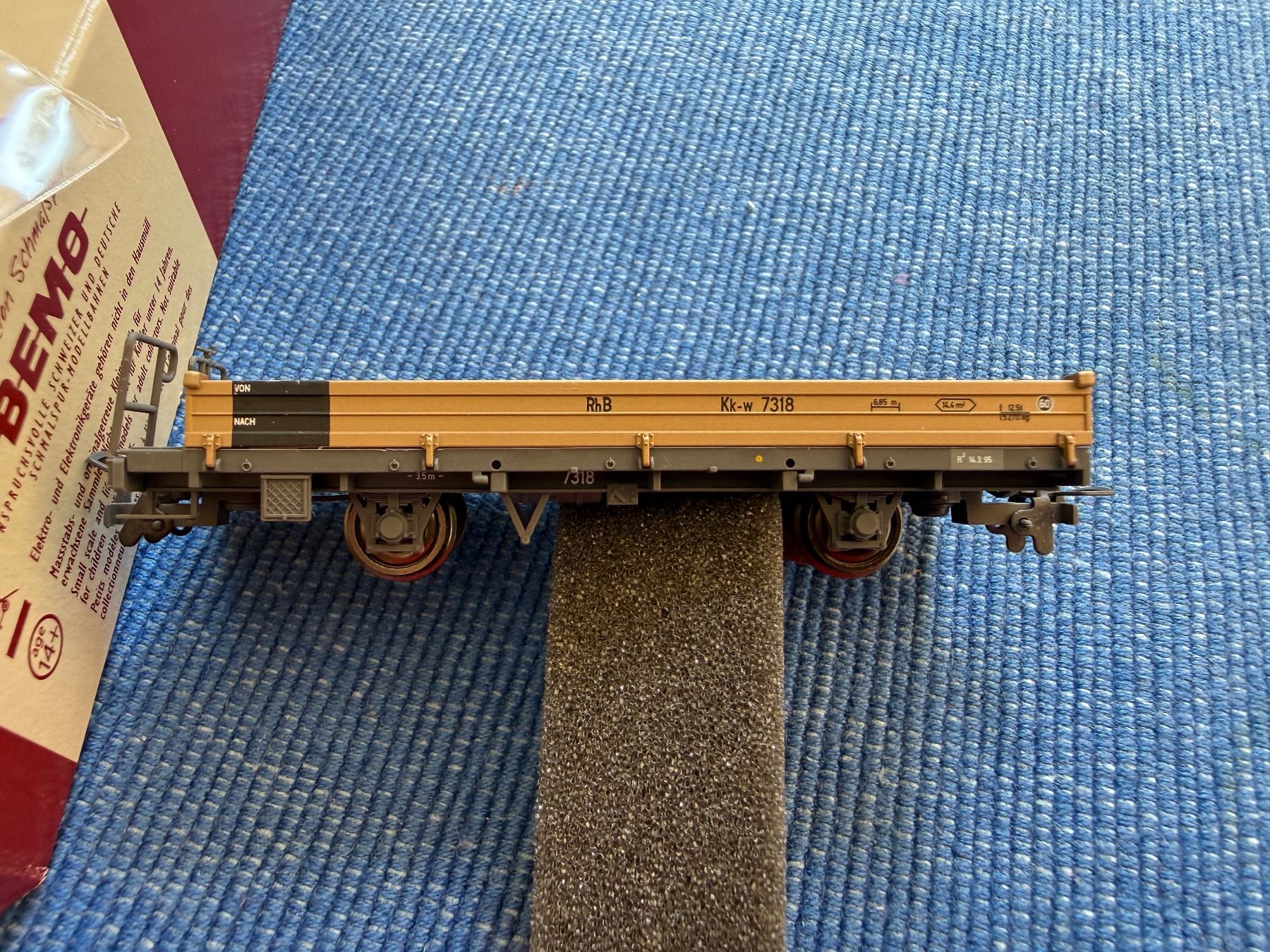 Bemo Modellini di ferrovie: Rhätischebahn Güterwagen – Usato da Gümligen venduto da mar_z58q 5