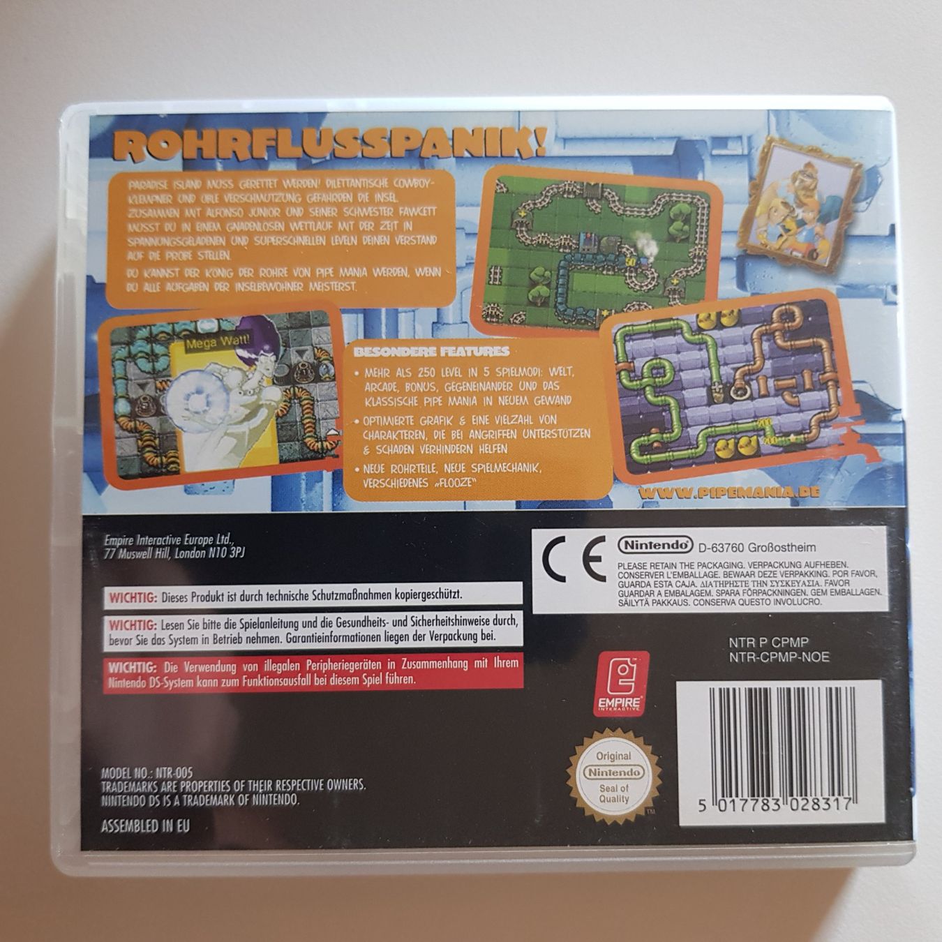 Nintendo Spiele: Pipe Mania /DS – Gebraucht aus Münchenstein von 2DGames 1