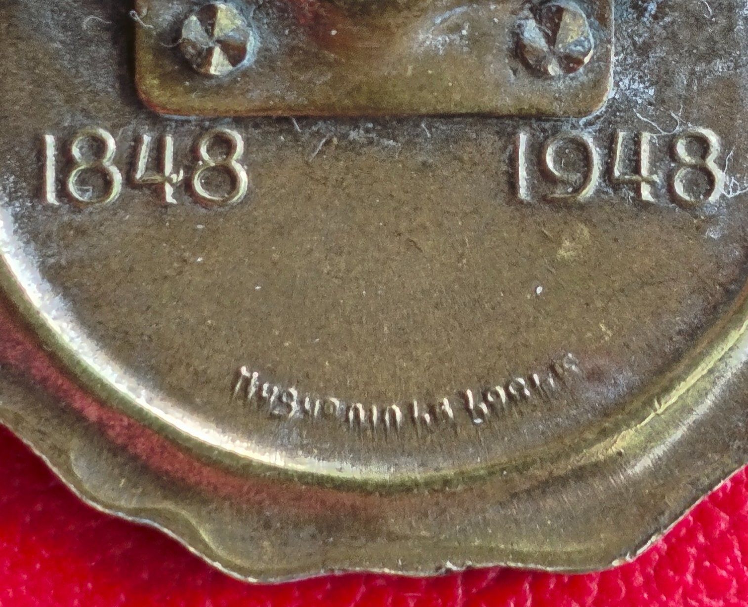 Schweizer Armee Placchette & Badge: Abzeichen Medaille, Schweizer Eidgenossenschaft 1848–1948 – Usato da Zürich venduto da Tanteemma369 5