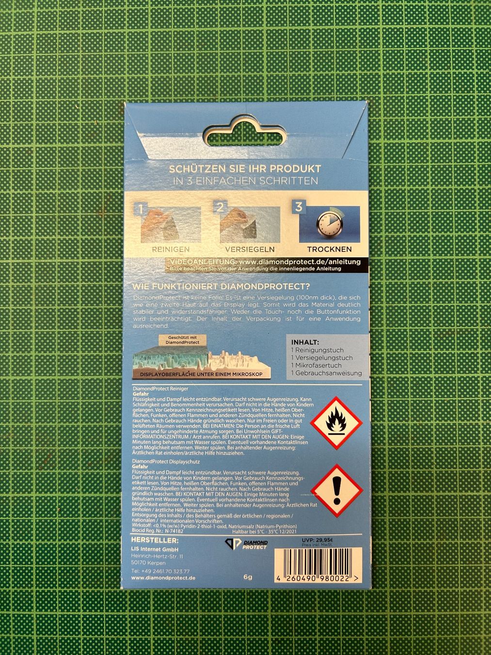 Cover & Protezioni schermo: Diamond Protect Displayschutz universal neu – Nuovo e nell'imballaggio originale da Zürich venduto da LuZ_8005 2