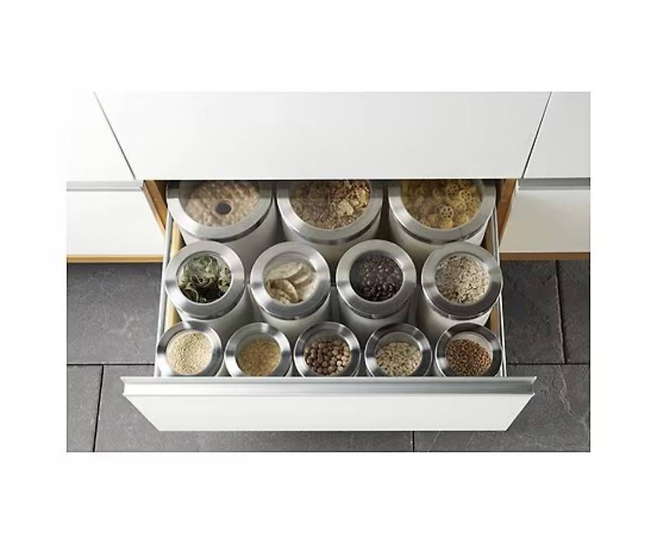 Ikea Tutte le decorazioni: IKEA Droppar Glas mit Deckel 6-teilig – Usato da Hindelbank venduto da LeoSal 2