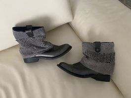 RARITÄT - stylische & edle Vintage Stiefeletten, 39