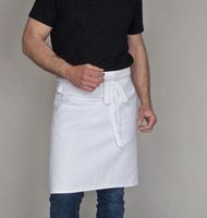 Kochschürze 90 cm x 70 cm Weiss 5 Stück
