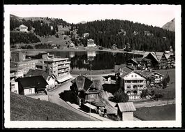AK Arosa /Obersee, Ortsansicht mit Hotels