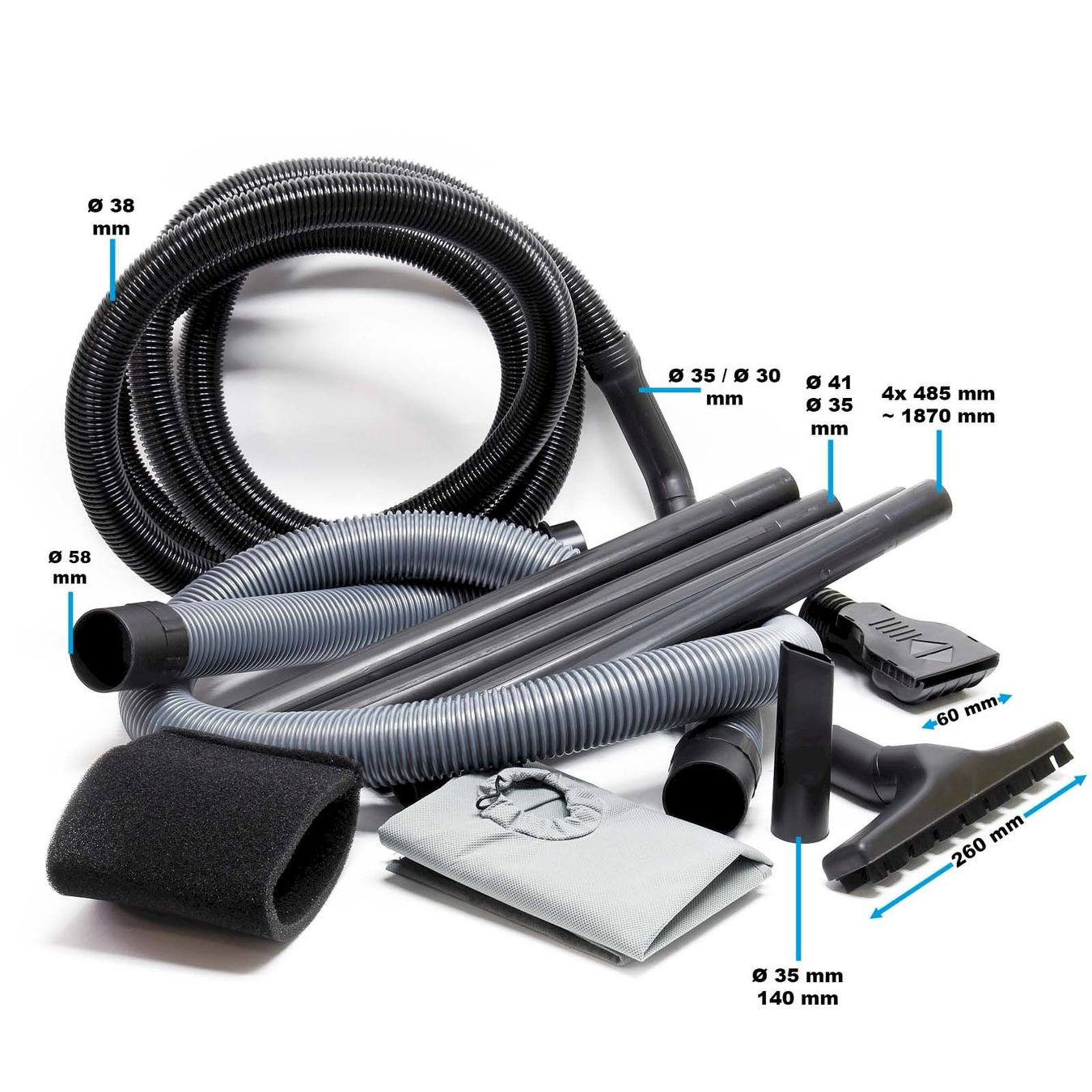 Aspirapolveri & Accessori: Wiltec Teichschlammsauger 1400W – Nuovo e nell'imballaggio originale da Bottighofen venduto da zaap 4