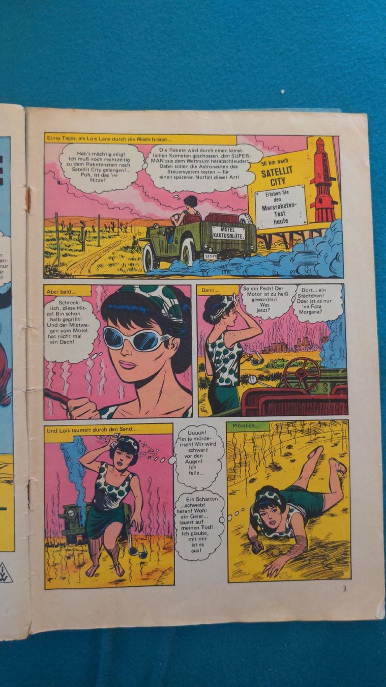 Fumetti: Superman Batman Comic Heft Nr. 17 von 1969 ehapa – Usato da Niederscherli venduto da Mon_Art 3