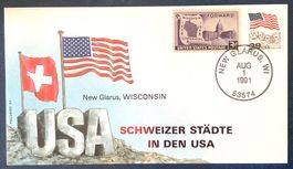 1991 Schweizer Städte in der USA / New Glarus - Wisconsin