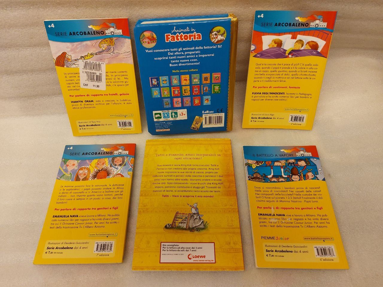 Libri: 6 libri per bambini - 4 anni > – Usato da Pambio Noranco venduto da Pol69 1