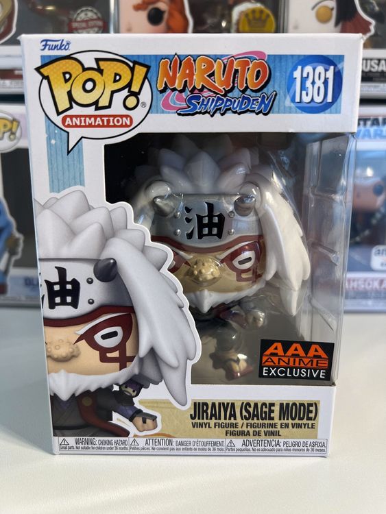 Funko Pop! Anime: Naruto - Jiraiya with Rasengan (GW)(Exc) in Egypt | Best Price & Fast Delivery