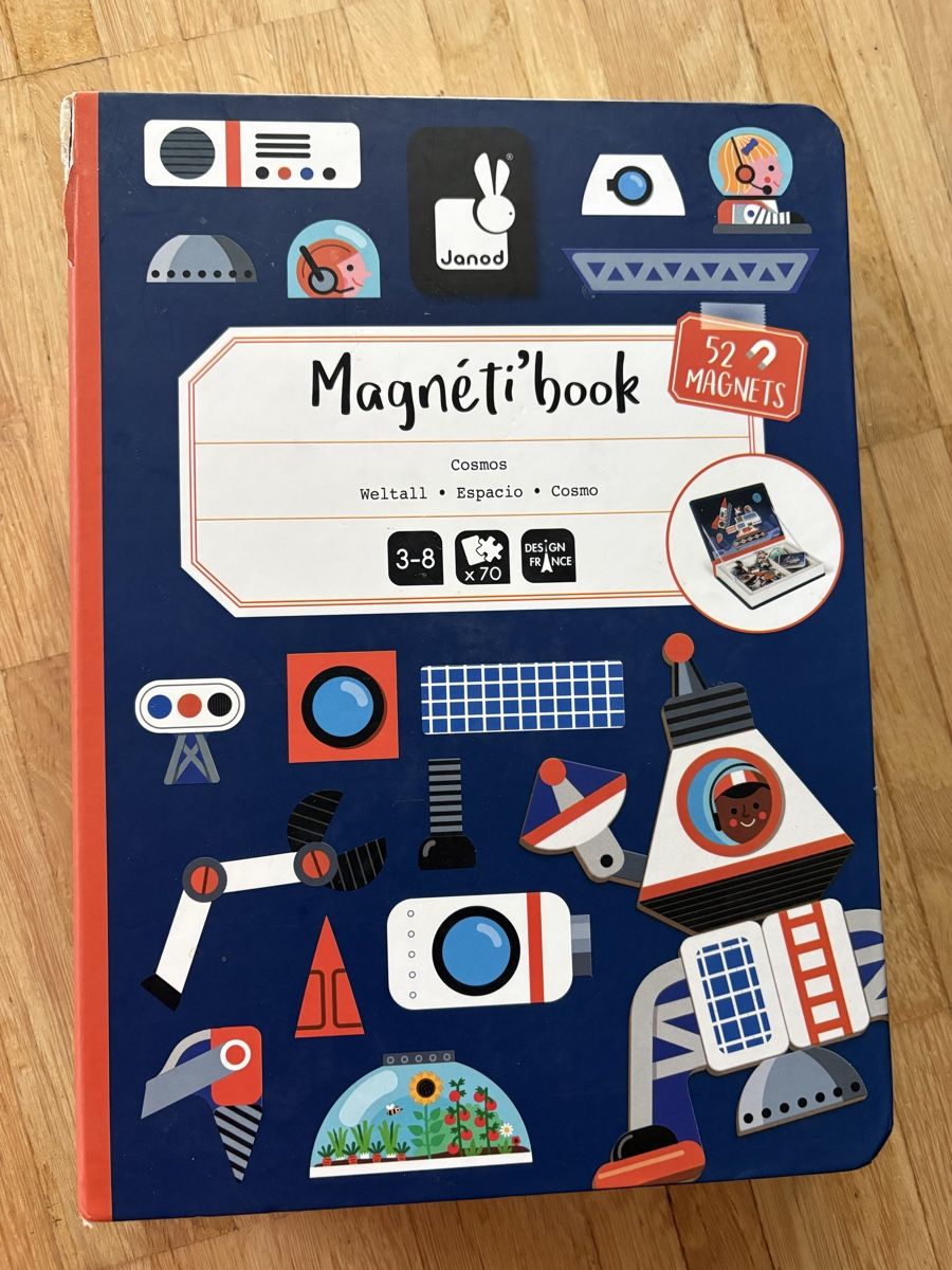 Janod Giocattoli: Janod Magneti'book Cosmos  – Usato da Nyon venduto da Iamher