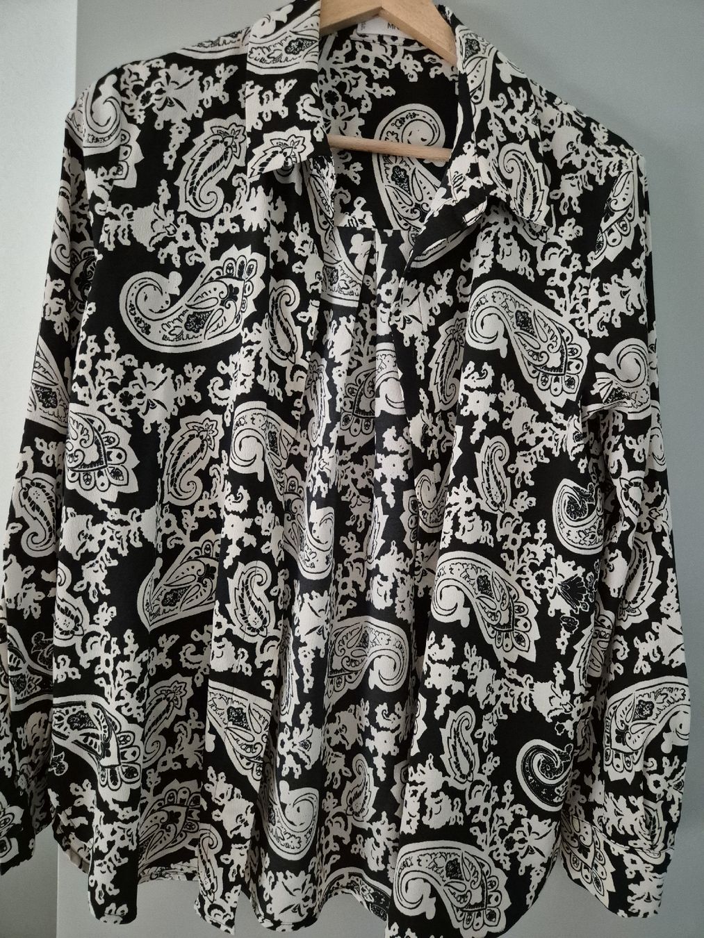Mango Camicette: MNG Hemd schwarz/weiss Grösse S  – Usato da Zürich venduto da mit_jz2x
