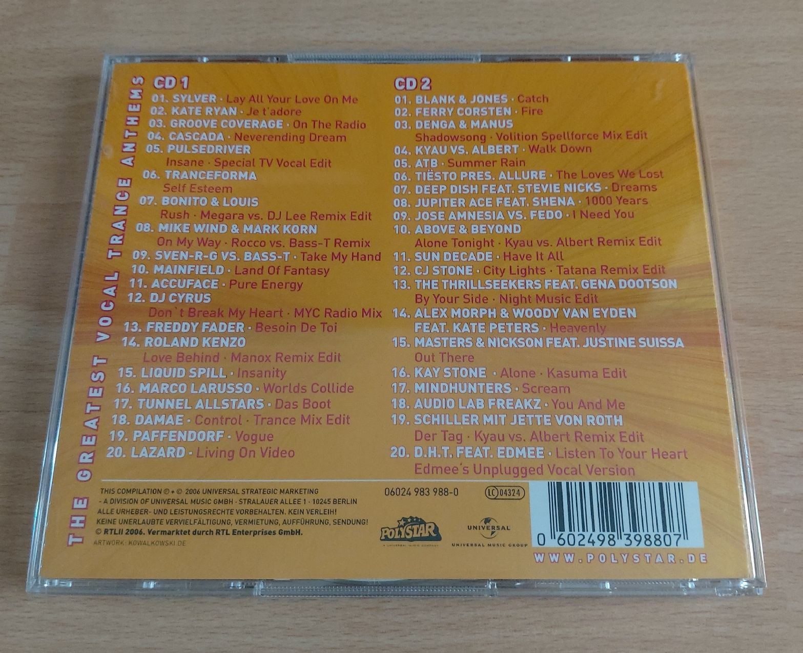 CDs: Trance CD – D'occasion à Frenkendorf par Eona87 1