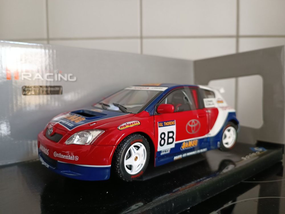 Toyota Corolla Trophee Andros 2006 A. Prost Collection Solido 1/18 Ref