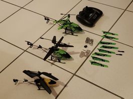 RC Helikopter Set mit Zubehör als Ersatzteile zu verwenden