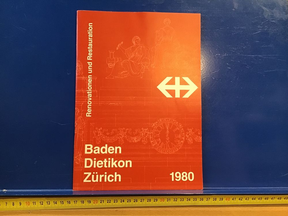 SBB BUCH BADEN DIETIKON ZÜRICH 1980 45 SEITEN | Kaufen Auf Ricardo