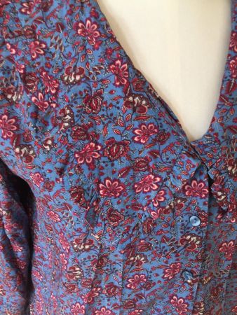 Romantische Mango Bluse Gr. M