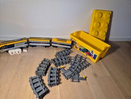 LEGO City Zug 60197 fahrbereit + EXTRA Weichen & Schienen