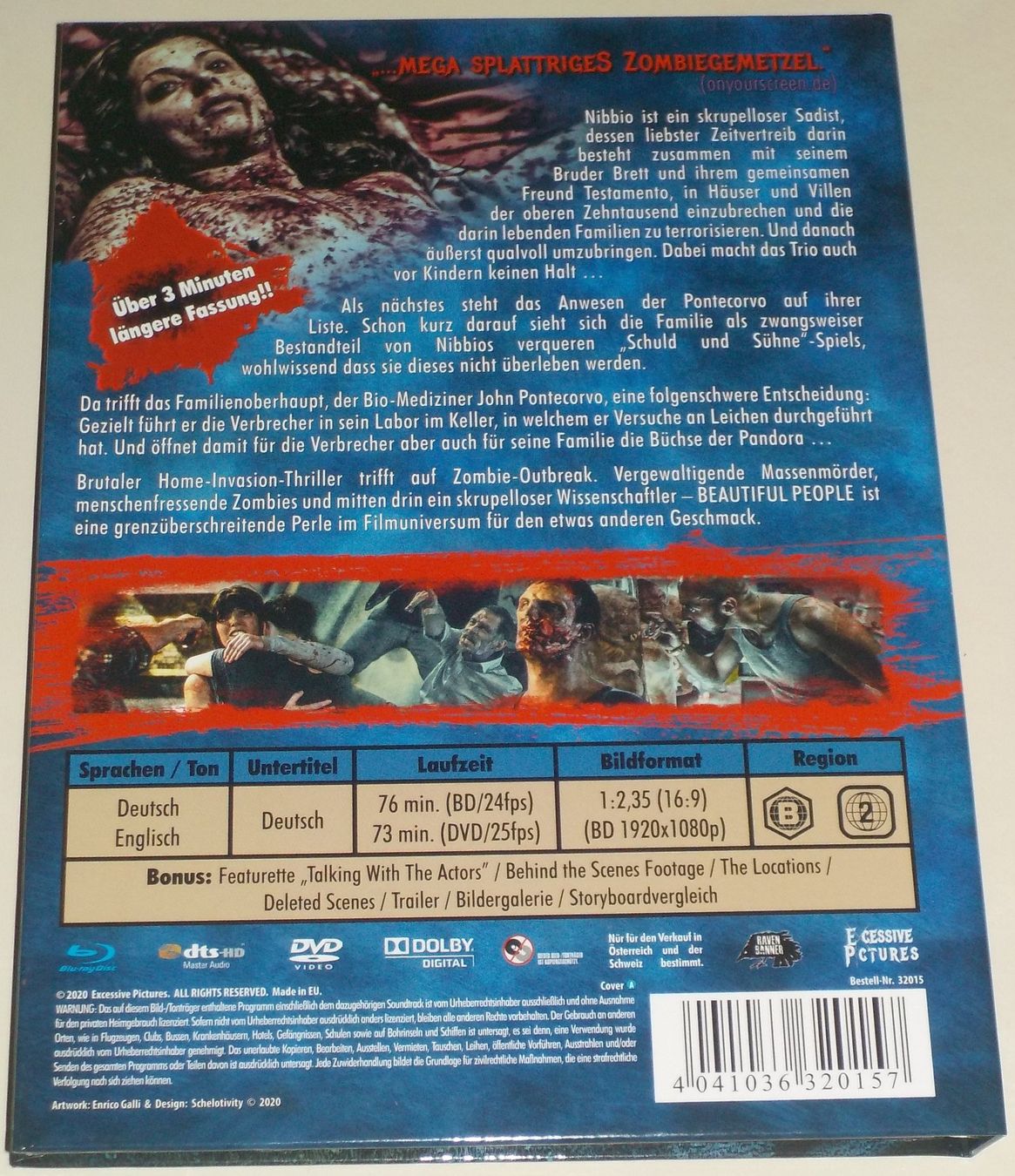Tutti i DVDs: DEAD HOUSE - BEAUTIFUL PEOPLE.............Mediabook – Usato da Reinach AG venduto da Masi 2