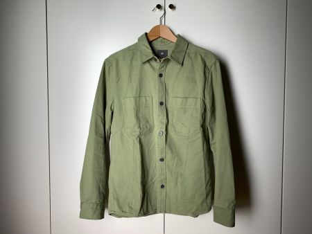 H&M Overshirt Twill Grün, Grösse S