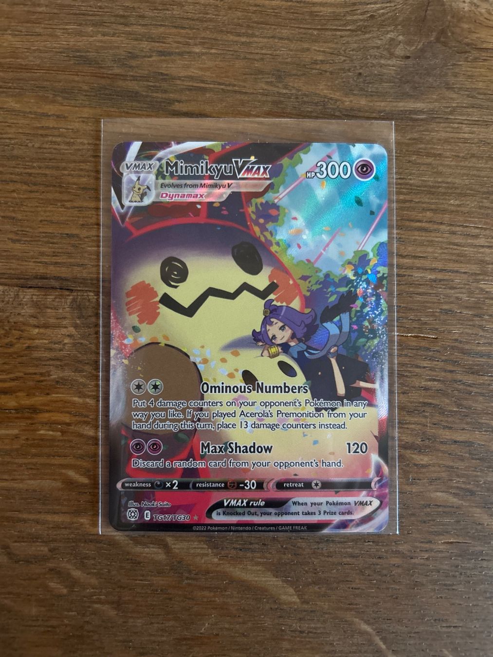 Pokémon Sammelbilder & Trading cards: Mimikyu VMAX Karte – Neu (gemäss Beschreibung) aus Untervaz von PhilipFausch01