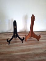 2 alte Bilderständer Buchständer Holz