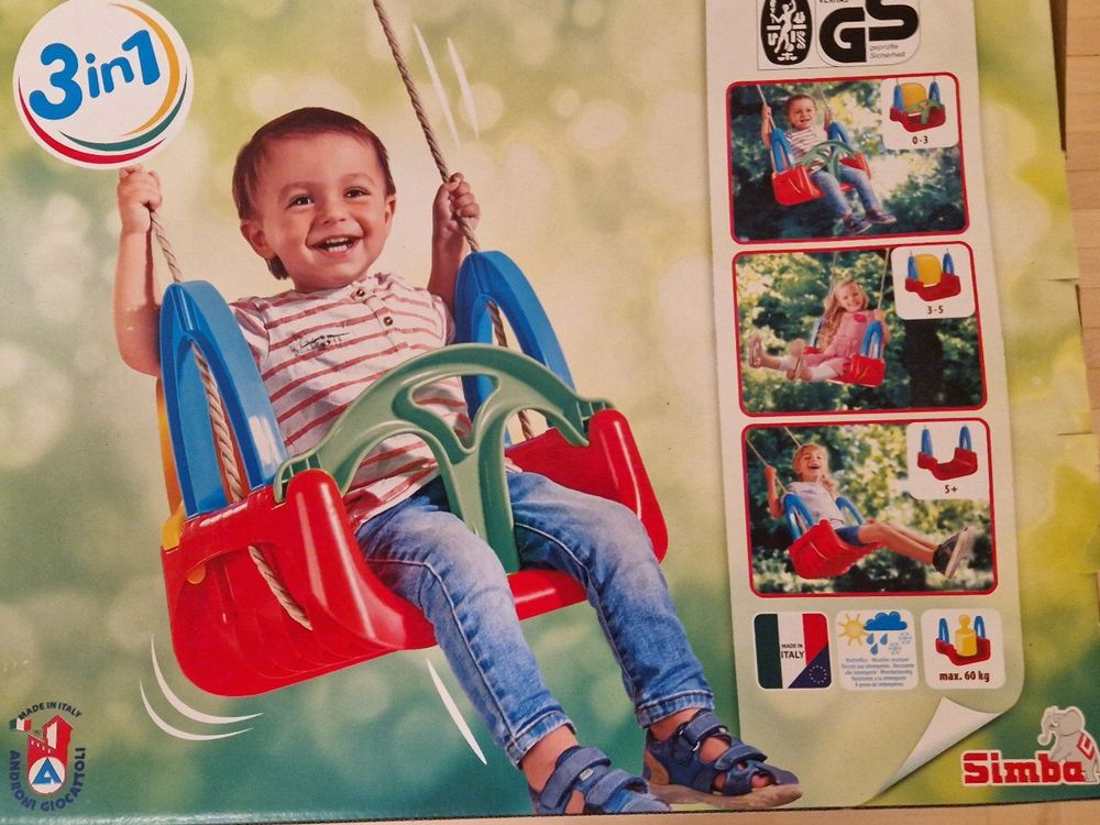 Metall Gartenschaukel Set Für Kinder - A-Rahmen Mit 2 Schaukeln & Gleiter 200kg