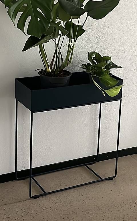 Altro per la casa: Giardimo LAB Stanley, Metall-Pflanzenständer dunkelblau – Usato da Winterthur venduto da Fazzoletto 2