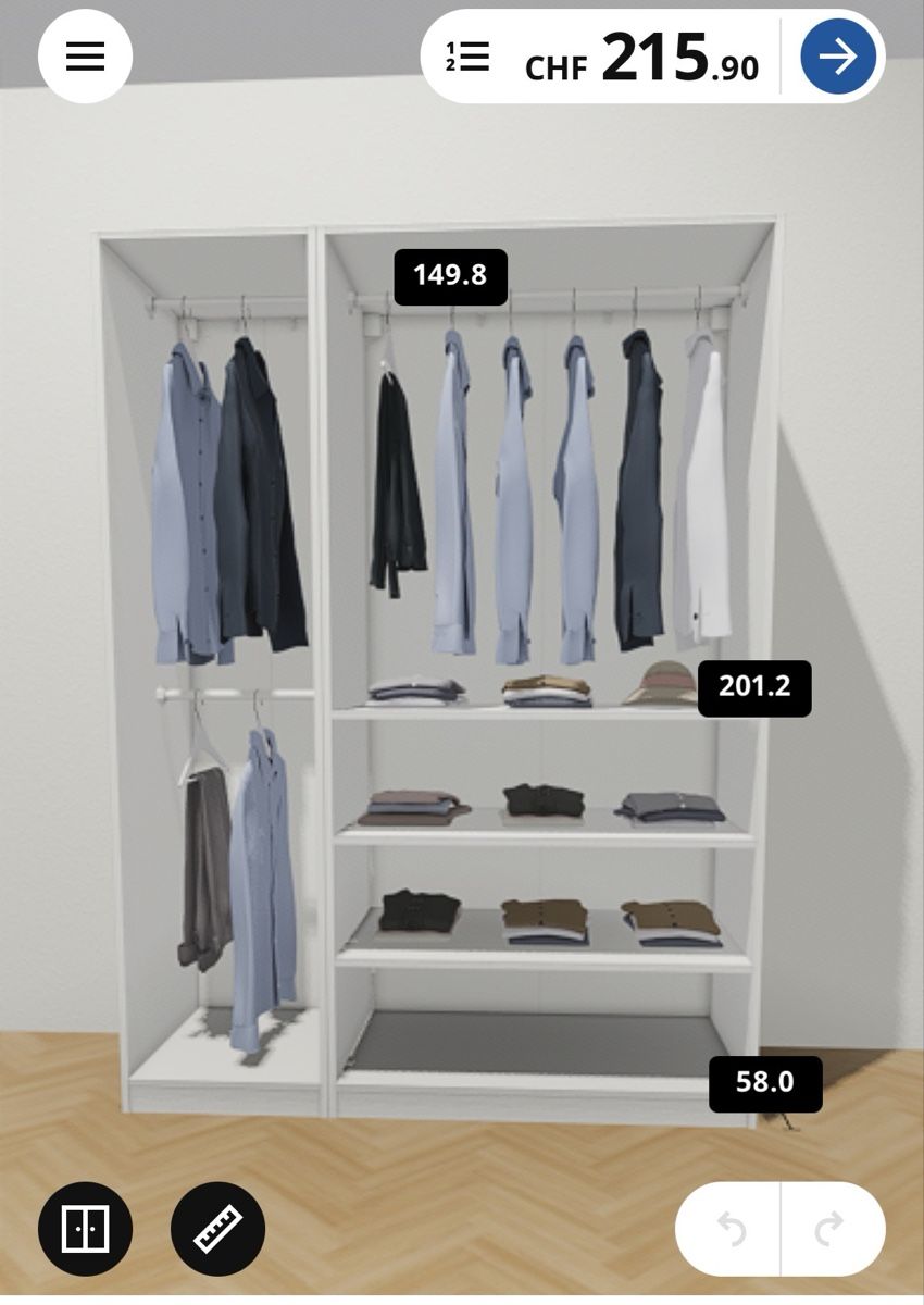Ikea Armoires: Kleiderschrank IKEA PAX – D'occasion à Sins par ayl_7bwx 3