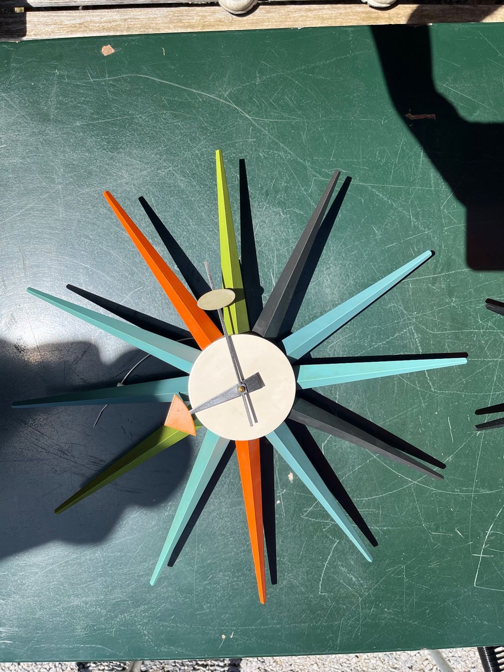 Vitra Orologi da terra & Orologi da parete: 2 x George Nelson Wallclocks Re-Edition Vitra Museum – Usato da Otelfingen venduto da Yossi-68 3
