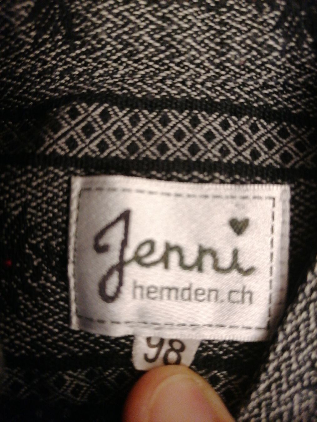 Edelweiss Hemden, T-Shirts & Polos: Edelweiss Hemd gr 98 – Neu (gemäss Beschreibung) aus Kaltbrunn von Pitschifan 1