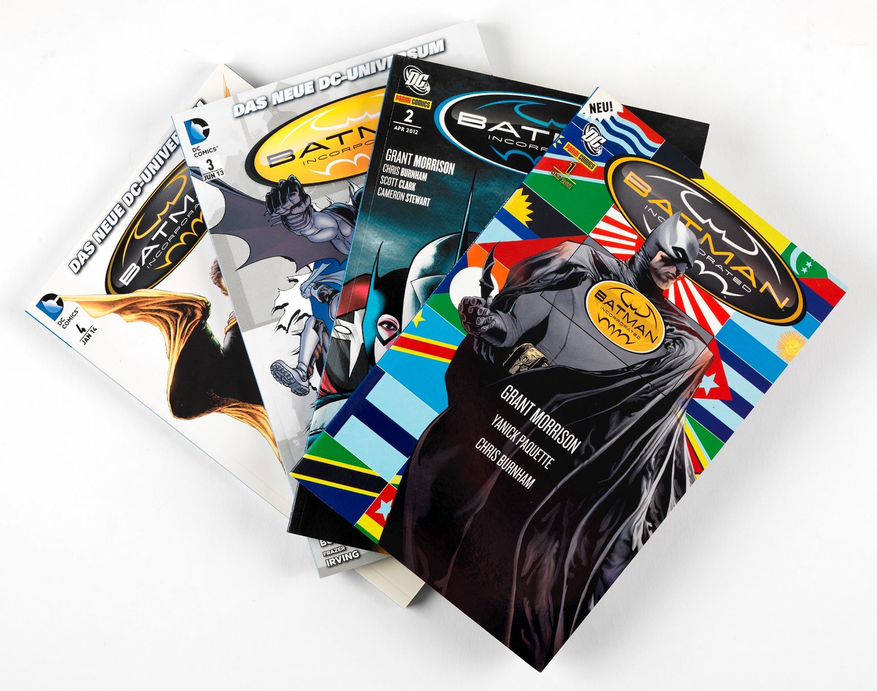 Fumetti: BATMAN - INCORPORATED #1-4 – Usato da St. Gallen venduto da kobayashi-maru