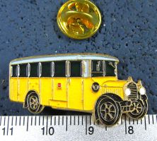 POSTAUTO PTT SCHWEIZ PIN ALLWETTERWAGEN OLDTIMER